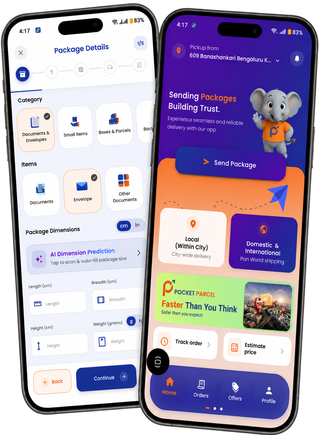 Pocket Parcel | Your Smart Delivery Solution